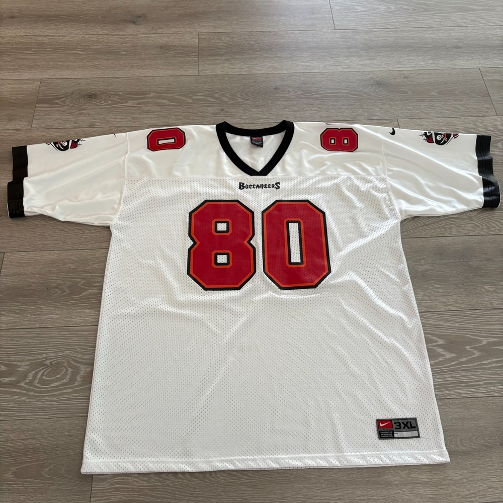 Tampa Bay Buccaneers Roberto #80 Nike Mens White Football Jersey Size 3XL